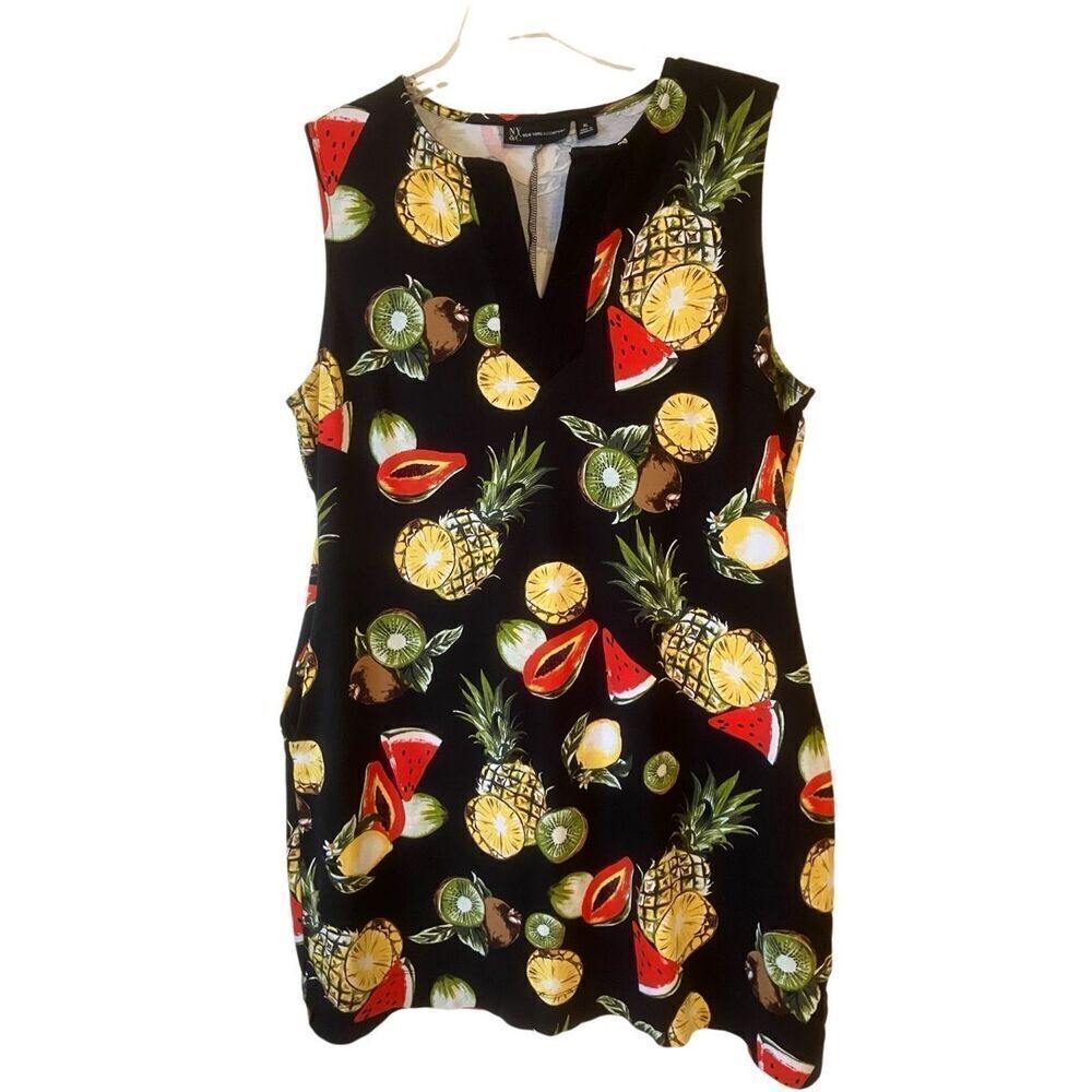 New York & Co Fruit Dress or Coverup
